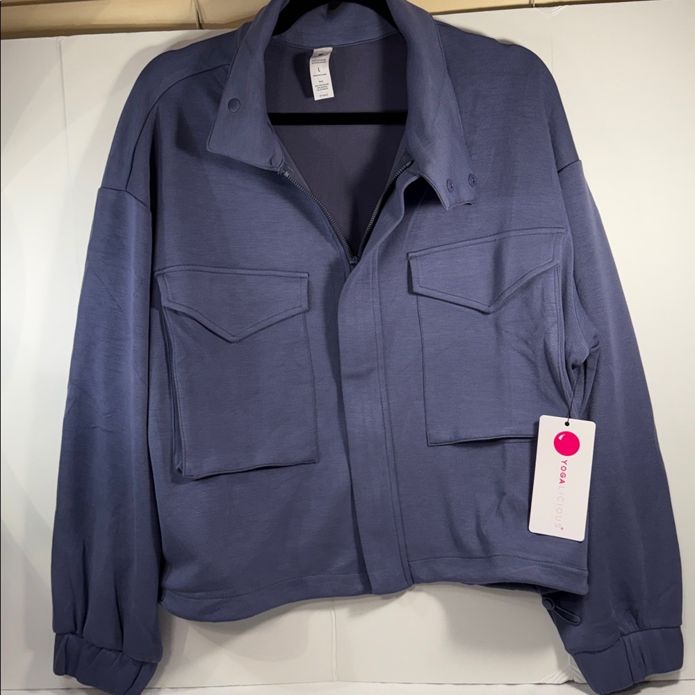 Yogalicious Blue Blazer Jacket